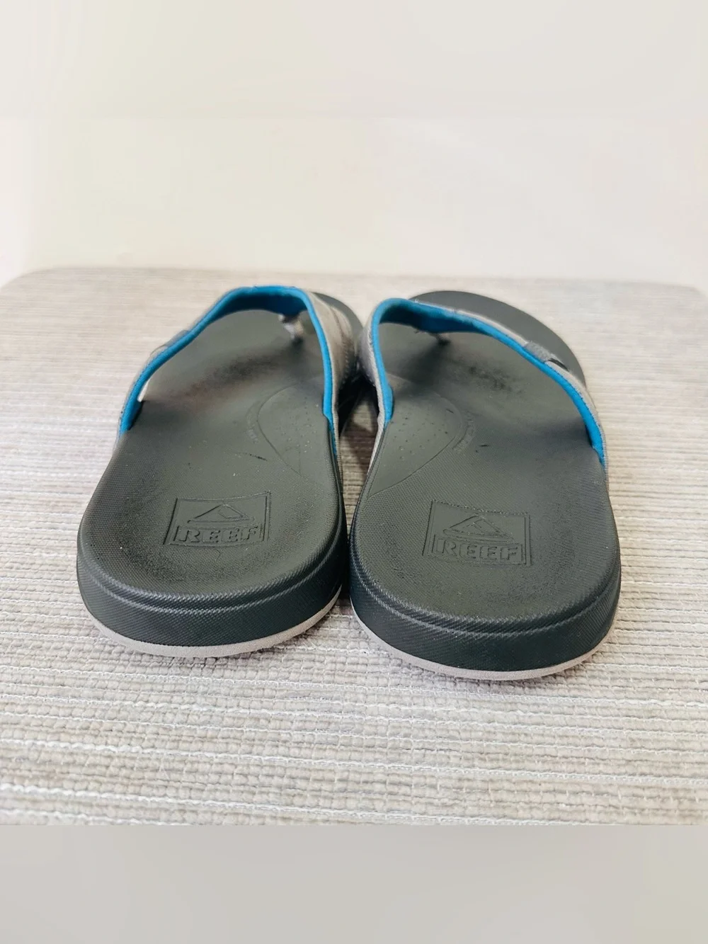 Reef CUSHION SPRING Casual Flip Flop Sandals CI3635 Gray Men's Size 12